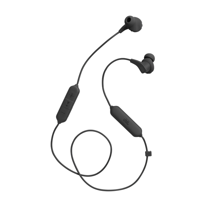 JBL Endurance Run 2 Wireless - Black - Waterproof Wireless In-Ear Sport Headphones - Detailshot 4 image number null